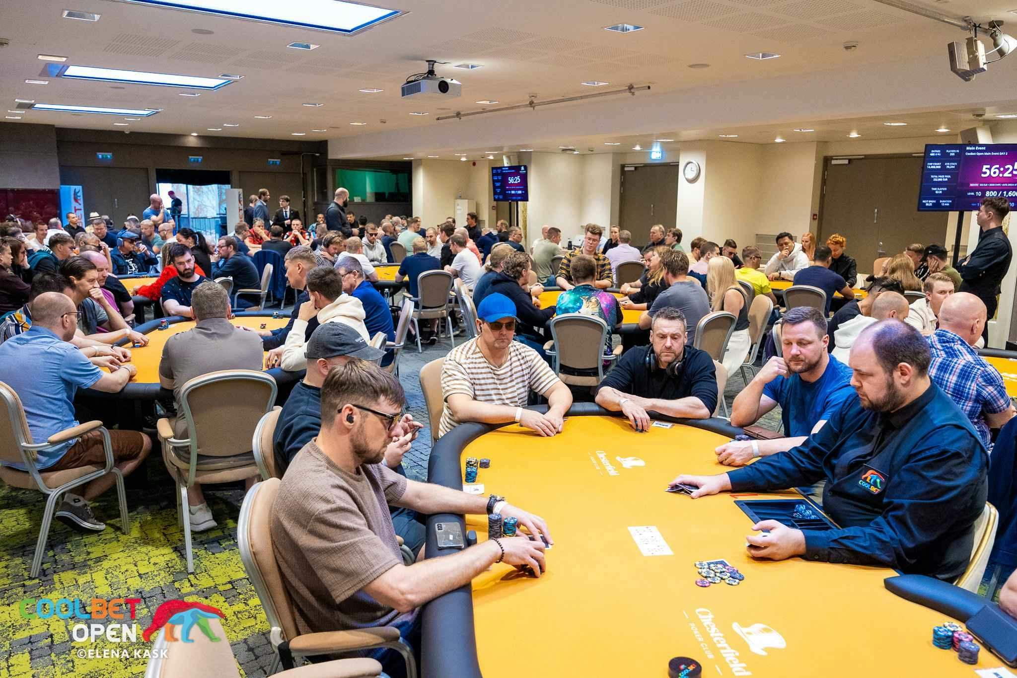 Hansalu, Souminen, & Mortensen Win Titles as Coolbet Open Main Event Heads Into Final Day